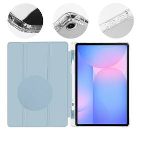 Pouzdro na tablet flipové Obal:Me MistyTab na Samsung Galaxy Tab S10 Lite/S9/S9 FE/S10 FE modré

 obrázek produktu 1 z 4