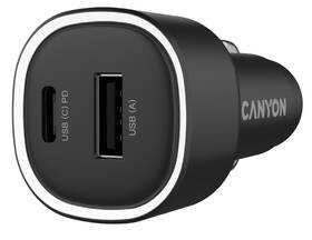 Adaptér do auta Canyon OnDrive 85 PD 83W USB-A+USB-C černý

 obrázek produktu 1 z 9
