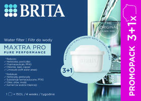 Filtr na vodu BRITA Maxtra Pro Pure Performance, 3+1 ks 

 obrázek produktu 1 z 1