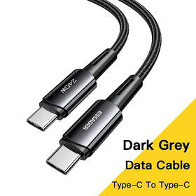 Kabel Essager Sunset USB-C / USB-C 2.0 5A, 240W, 2m černý

 obrázek produktu 1 z 2