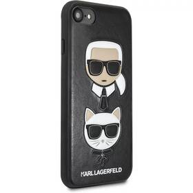 Kryt na mobil Karl Lagerfeld Karl and Choupette Hard Case na iPhone 8 černý

 obrázek produktu 1 z 3