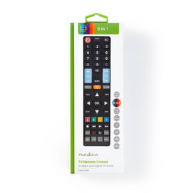 Dálkový ovladač Nedis 5v1 pro TV Samsung, LG, Sony, Philips, Panasonic 

 obrázek produktu 1 z 1