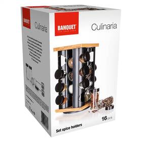 Sada kořenek BANQUET Culinaria, 16 ks černá

 obrázek produktu 7 z 7