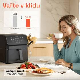 Fritéza horkovzdušná COSORI P651 Premium II 6,2 l černá

 obrázek produktu 13 z 15