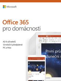Software Microsoft 365 pro rodiny CZ 
