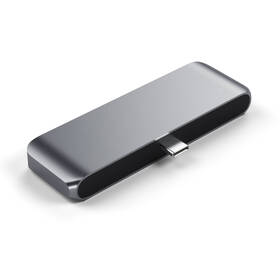 USB Hub Satechi USB-C Mobile Pro Hub (HDMI 4K,1x Jack 3,5mm,1x USB 3.0,1x USB-C) šedý

 obrázek produktu 1 z 8