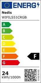 LED pásek Nedis SmartLife Full Color RGB, IP65, 24W, 5m 

 obrázek produktu 1 z 10