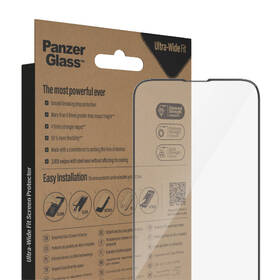 Tvrzené sklo PanzerGlass Ultra-Wide Fit na Apple iPhone 14 Plus/13 Pro Max s instalačním rámečkem 

 obrázek produktu 5 z 6