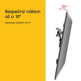 Držák TV Vogel’s MA3010 výklopný, pro úhlopříčky 32" až 65", nosnost 40 kg 

 obrázek produktu 5 z 9