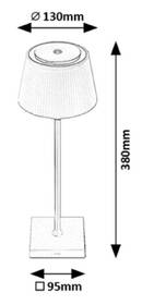 Stolní LED lampička Rabalux Taena 76010 černá/bílá

 obrázek produktu 7 z 7