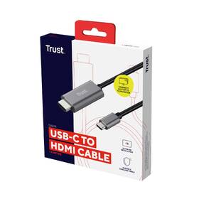 Kabel Trust Calyx USB-C/HDMI, 1,8m černý

 obrázek produktu 7 z 9