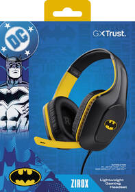 Headset Trust GXT 415BM Zirox Batman černý

 obrázek produktu 8 z 9