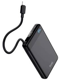 Powerbanka Trust Fiera, 10000 mAh, s kabelem, 2x USB-C černá

 obrázek produktu 1 z 11