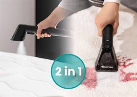 Tepovač koberců Hisense HSSC07A 2in1 Steam IQ černý

 obrázek produktu 6 z 34