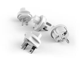 Kabel prodlužovací Powercube Rewirable USB+Travel Plugs+IEC, 4x zásuvka, 2x USB, 1m bílý/fialový

 obrázek produktu 1 z 3