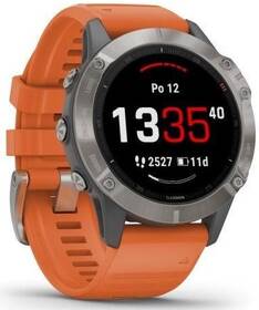 Chytré hodinky Garmin fenix6 PRO Sapphire (MAP/Music) oranžové/titanium

 obrázek produktu 2 z 4