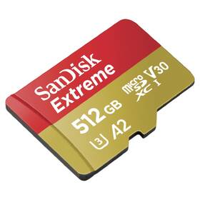 Paměťová karta SanDisk 512GB UHS-I U3 (160R/90W) + adapter 
