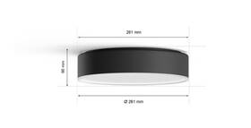 Stropní svítidlo Philips Enrave S černé

 obrázek produktu 2 z 4