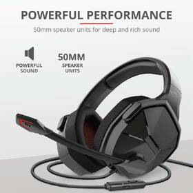 Headset Trust GXT 4371 Ward černý

 obrázek produktu 8 z 11