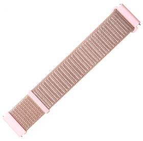 Řemínek FIXED Nylon Strap s šířkou 20mm pro smartwatch růžový

 obrázek produktu 2 z 3
