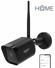 IP kamera iGET HOME Camera CS6 černá barva
