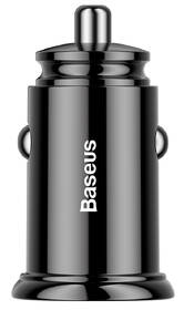 Adaptér do auta Baseus USB + USB-C, 30 W, QC 3.0 černý

 obrázek produktu 5 z 6