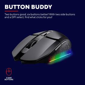 Myš Trust GXT 110 Felox Wireless černá

 obrázek produktu 8 z 10