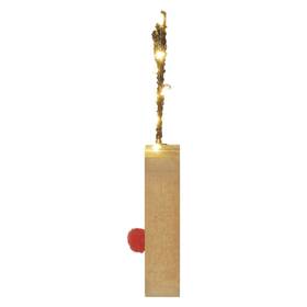 LED dekorace EMOS dřevěný sob, 16 cm, 8LED, vnitřní, teplá bílá, časovač 

 obrázek produktu 1 z 7