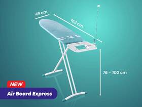 Žehlicí prkno Leifheit Air Board Express L Solid bílé/modré

 obrázek produktu 1 z 1