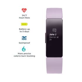 Fitness náramek Fitbit Inspire HR - Lilac 

 obrázek produktu 2 z 8