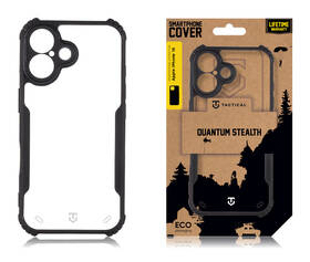 Kryt na mobil Tactical Quantum Stealth na Apple iPhone 16 černý/průhledný

 obrázek produktu 2 z 2