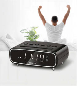 Radiobudík Sencor SRC 2600 černá barva
