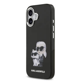 Kryt na mobil Karl Lagerfeld IML Aquarelle Karl and Choupette na Apple iPhone 17 černý

 obrázek produktu 2 z 7
