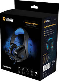 Headset YENKEE YHP 3005 Guerrilla černý/modrý

 obrázek produktu 4 z 4