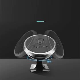 Držák na mobil Baseus na palubní desku, 360° otáčení černý/stříbrný

 obrázek produktu 4 z 5