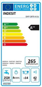 Myčka nádobí Indesit DIFP 28T9A EU 

 obrázek produktu 1 z 3