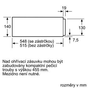 Ohřevná zásuvka Siemens BI630CNS1 nerez

 obrázek produktu 5 z 7