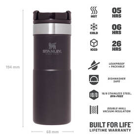 Termohrnek Stanley NEVERLEAK 350 ml černý

 obrázek produktu 3 z 7