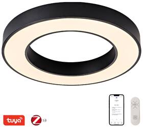Stropní svítidlo IMMAX NEO PASTEL SLIM SMART 60 x 7cm 53W Zigbee 3.0, TUYA černé

 obrázek produktu 2 z 10