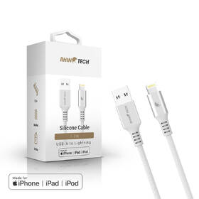Kabel RhinoTech LITE MFi USB-A/Lightning 1,2 m stříbrný

 obrázek produktu 1 z 3