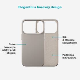 Kryt na mobil Epico Silicone Pro Mag+ na Apple iPhone 17 Pro šedý

 obrázek produktu 5 z 5