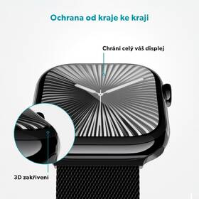 Tvrzené sklo Epico 3D+ FlexiGlass SA na Apple Watch 10/11 (42mm) 

 obrázek produktu 4 z 6