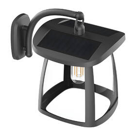 Nástěnné svítidlo Viking VSR10W, solární černé

 obrázek produktu 3 z 6