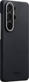 Kryt na mobil Pitaka Edge Twill na Samsung Galaxy S26 Ultra černý/šedý

 obrázek produktu 1 z 10