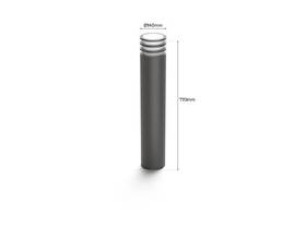 Venkovní svítidlo Philips Lucca Hue post 1xA60 WCA černé

 obrázek produktu 3 z 3