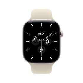 Chytré hodinky Apple GPS + Cellular 42 mm perlově bílá keramika, pískový sportovní řemínek - M/L 

 obrázek produktu 1 z 6