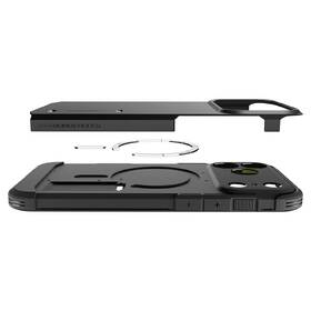 Kryt na mobil Spigen Tough Armor T MagSafe na Apple iPhone 18 Pro / 17 Pro černý

 obrázek produktu 13 z 15