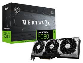 Grafická karta MSI GeForce RTX 5080 16GB VENTUS 3X OC černá

 obrázek produktu 6 z 6
