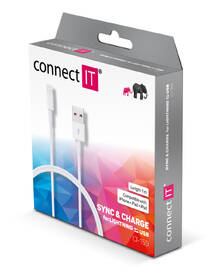 Kabel Connect IT USB/Lightning, 1m bílý

 obrázek produktu 1 z 1