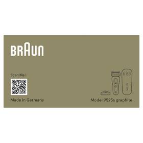 Holicí strojek Braun 9525s Wet & Dry, Grey 

 obrázek produktu 11 z 13